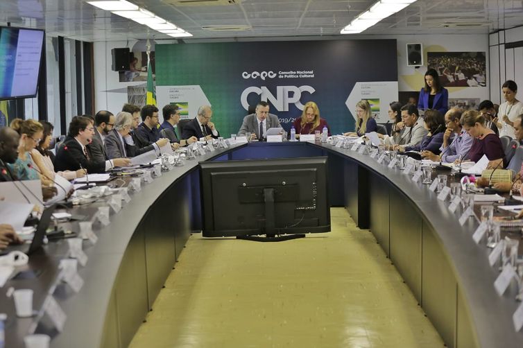 Secretário Especial da Cultura, Roberto Alvim, dá posse aos novos membros do Conselho Nacional de Política Cultural (CNPC)