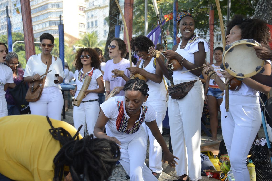 Tomaz Silva/Agência Brasil Quarta Marcha das Mulheres Negras em Copacabana, no Rio de Janeiro, protesta contra a violência que atinge as mulheres negras em todo o país.