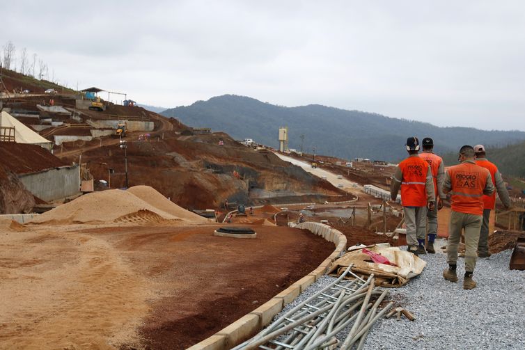  Canteiro de obras do reassentamento de Bento Rodrigues