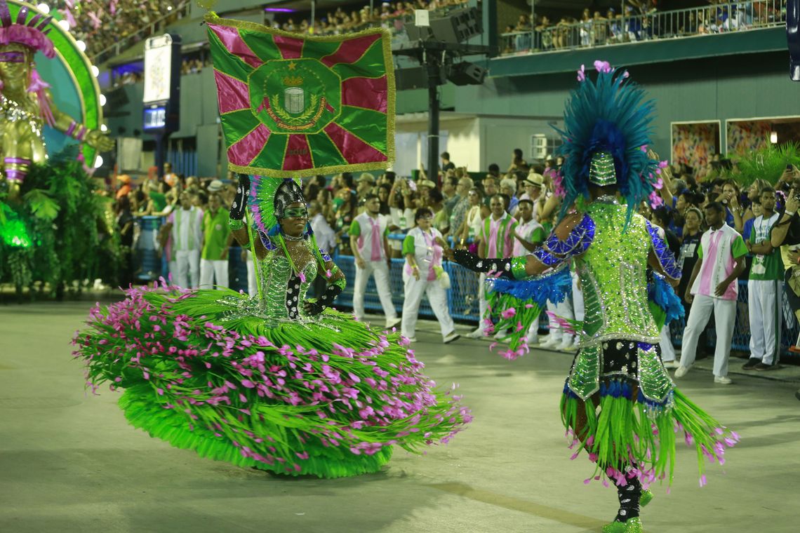 Tomaz Silva/Agência Brasil Desfile da Mangueira no Carnaval 2019 no Rio de Janeiro