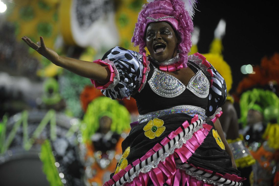 Tania Rego Rio de Janeiro - Escolas de samba do Grupo Especial se apresentam no Sambódromo da Marquês de Sapucaí, no segundo dia de desfiles (Fernando Frazão/Agência Brasil)