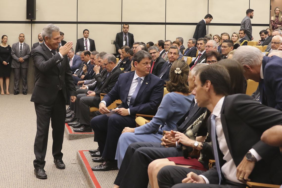 Valter Campanato/Agência Brasil Cerimônia de posse do presidente da Empresa Brasileira de Infraestrutura Aeroportuária (Infraero), tenente-brigadeiro-do-ar Hélio Paes de Barros Júnior.