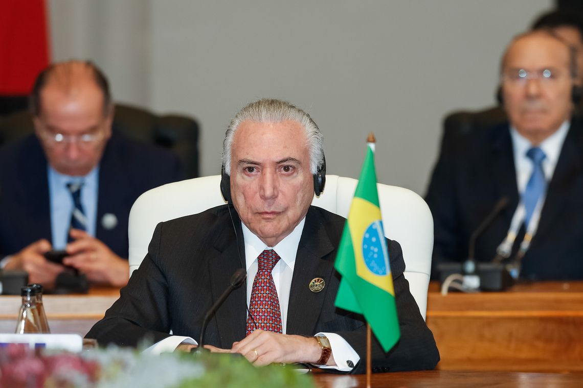 Presidente Temer participa da 10ª Cúpula do Brics