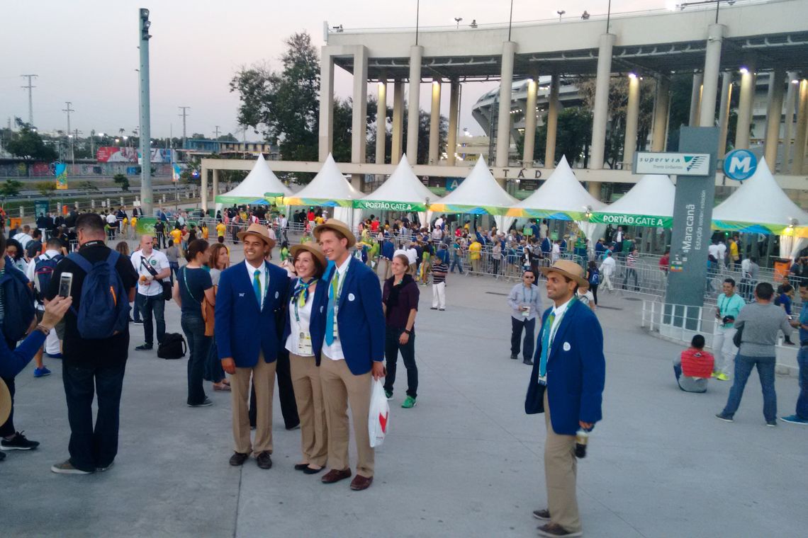 Marcelo Brandão/Agência Brasil Rio de Janeiro - Movimento na entrada do Estádio do Maracanã, palco da cerimônia de abertura dos Jogos Olímpicos (Marcelo Brandão/Agência Brasil)