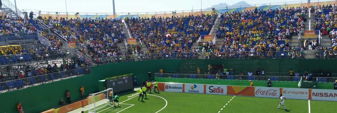 Futebol de 5: Brasil x Irã