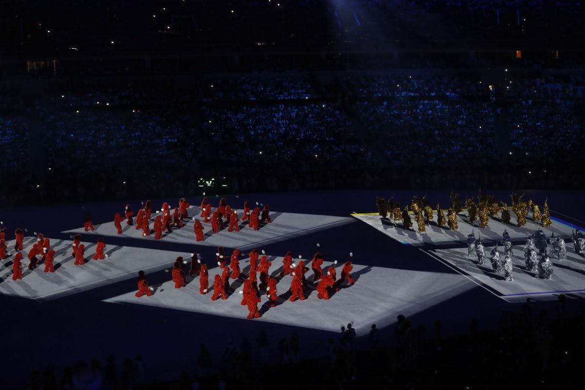 Fernando Frazão/Agência Brasil Rio de Janeiro - Cerimônia de abertura dos Jogos Olímpicos Rio 2016 no Estádio do Maracanã (Fernando Frazão/Agência Brasil)