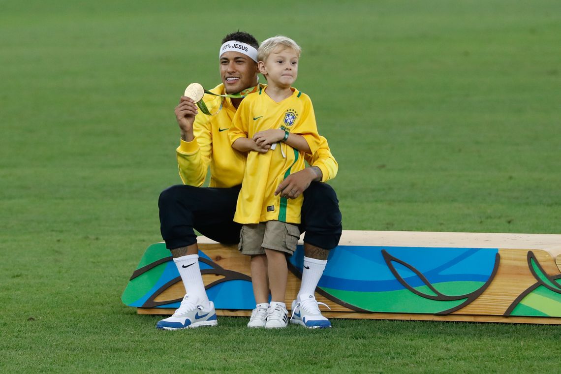 Fernando Frazão/Agência Brasil Rio de Janeiro - Brasil vence Alemanha e conquista primeiro ouro olímpico do futebol (Fernando Frazão/Agência Brasil)
