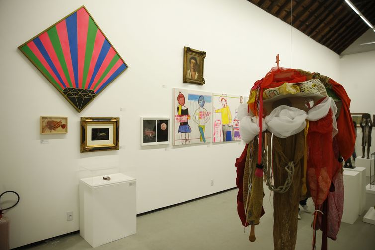 Exposição Queermuseu: Cartografias da Diferença na Arte Brasileira, no Parque Lage, no Rio. 