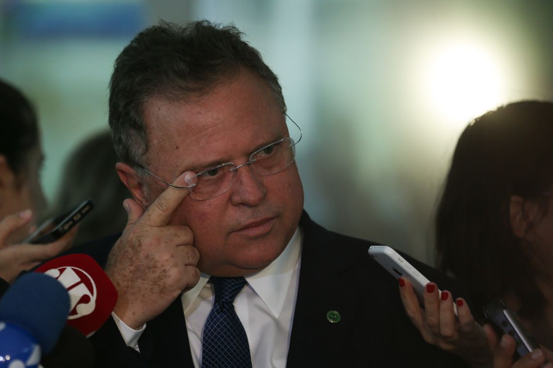 Fabio Rodrigues Pozzebom/Agência Brasil Brasília - O ministro da Agricultura, Pecuária e Abastecimento, Blairo Maggi, fala à imprensa sobre a situação das carnes brasileiras (Fabio Rodrigues Pozzebom/Agência Brasil)