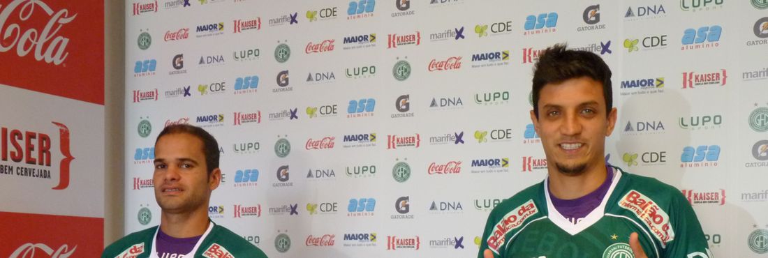 Ewerton Maradona e Léo Costa reforçam o meio-campo do Guarani Ewerton Maradona e Léo Costa reforçam o meio-campo do Guarani.