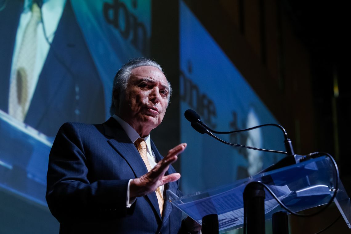 Alan Santos/PR São Paulo - Presidente Michel Temer anuncia edição de medida provisória para incentivar setor de informática, durante almoço anual da Associação Brasileira da Indústria Eletroeletrônica (Abinee) (Alan Santos/PR)