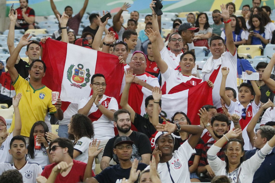 Tânia Rêgo/Agência Brasil Bolívia e Peru jogam no Maracanã em partida válida para a Copa América Brasil 2019.