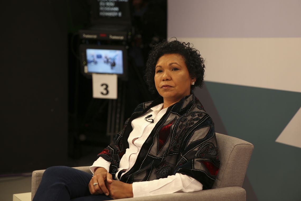 Marcello Casal jr/Agência Brasil A Empresa Brasil de Comunicação (EBC) entrevista a candidata à Presidência da República pelo PSTU, Vera Lúcia. Ela é a sétima a participar da série de entrevistas da EBC com presidenciáveis.