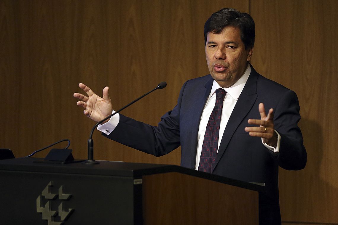 José Cruz/Agência Brasil Brasília - O ministro da Educação, Mendonça Filho, participa da abertura de uma série de eventos e atividades em comemoração ao Dia Internacional Contra a Corrupção, promovidos pelo Ministério da Transparência e Controladoria-Geral da União
