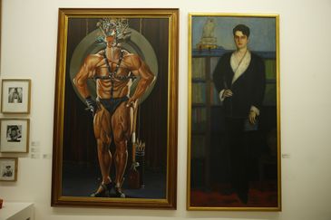 Exposição Queermuseu: Cartografias da Diferença na Arte Brasileira, no Parque Lage, no Rio.
