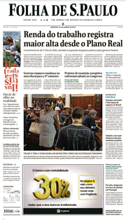 Capa do Jornal Folha de S. Paulo Edição 2024-03-10