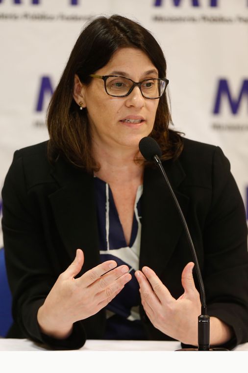 Tomaz Silva/Agência Brasil Rio de Janeiro - A procuradora do Tribunal Regional Federal Andreia Bayão Freire durante entrevista sobre a Operação Cadeia Velha(Tomaz Silva/Agência Brasil)