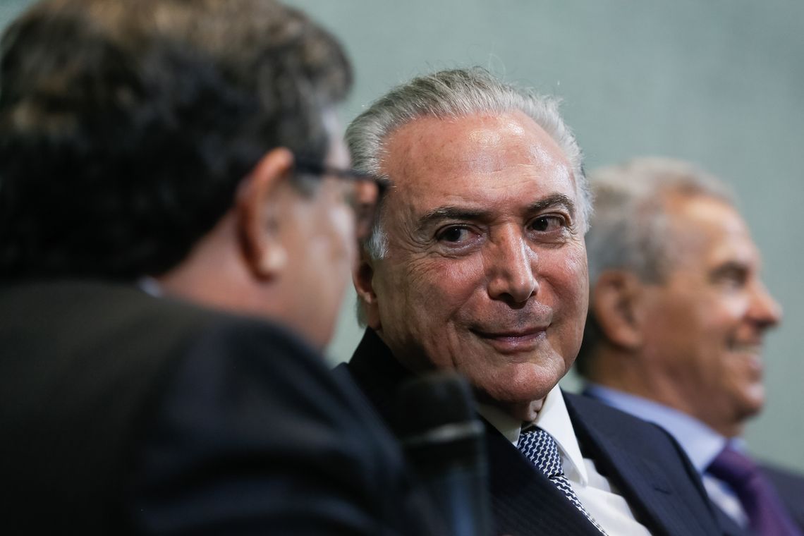 Beto Barata/Pr São Paulo - O presidente Michel Temer participa da cerimônia de abertura da sessão plenária da Federação das Associações Comerciais do Estado de São Paulo (Beto Barata/PR)