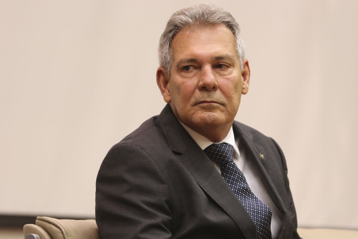 Valter Campanato/Agência Brasil Cerimônia de posse do presidente da Empresa Brasileira de Infraestrutura Aeroportuária (Infraero), tenente-brigadeiro-do-ar Hélio Paes de Barros Júnior.