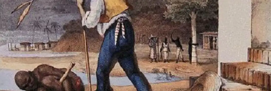 Escravidão no Brasil Quadro Escravidão no Brasil, de Jean-Baptiste Debret (1768-1848)
