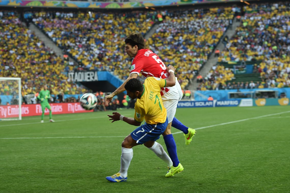 Marcello Casal jr/Agência Brasil Brasil estreia na Arena São Paulo contra a Croácia na abertura da Copa do Mundo 2014 (Marcello Casal Jr/Agência Brasil)