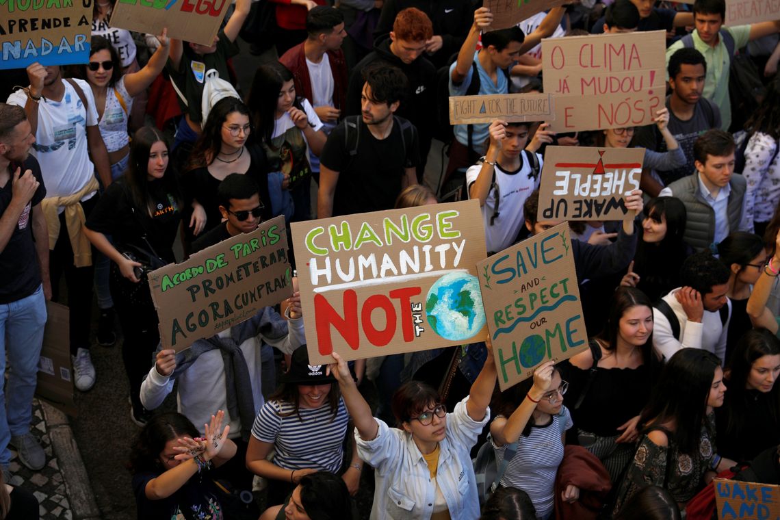 aquecimento global Mudança climática jovens mobilização