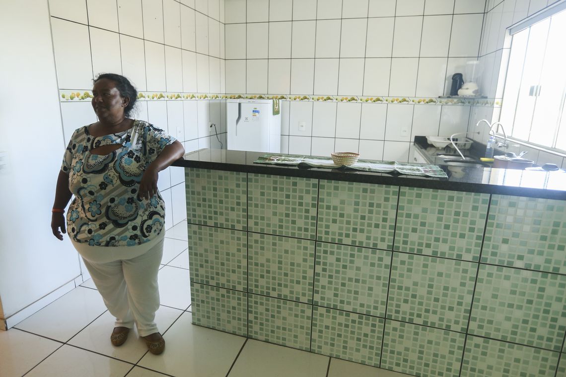 Valter Campanato/Agência Brasil Migrantes venezuelanos vindos da cidade de Boa Vista, em Roraima, são acolhidos em uma paróquia para orientações e encaminhados para casas alugadas pelo programa de integração da Cáritas Brasileira, em São Sebastião, no Distrito Federal.