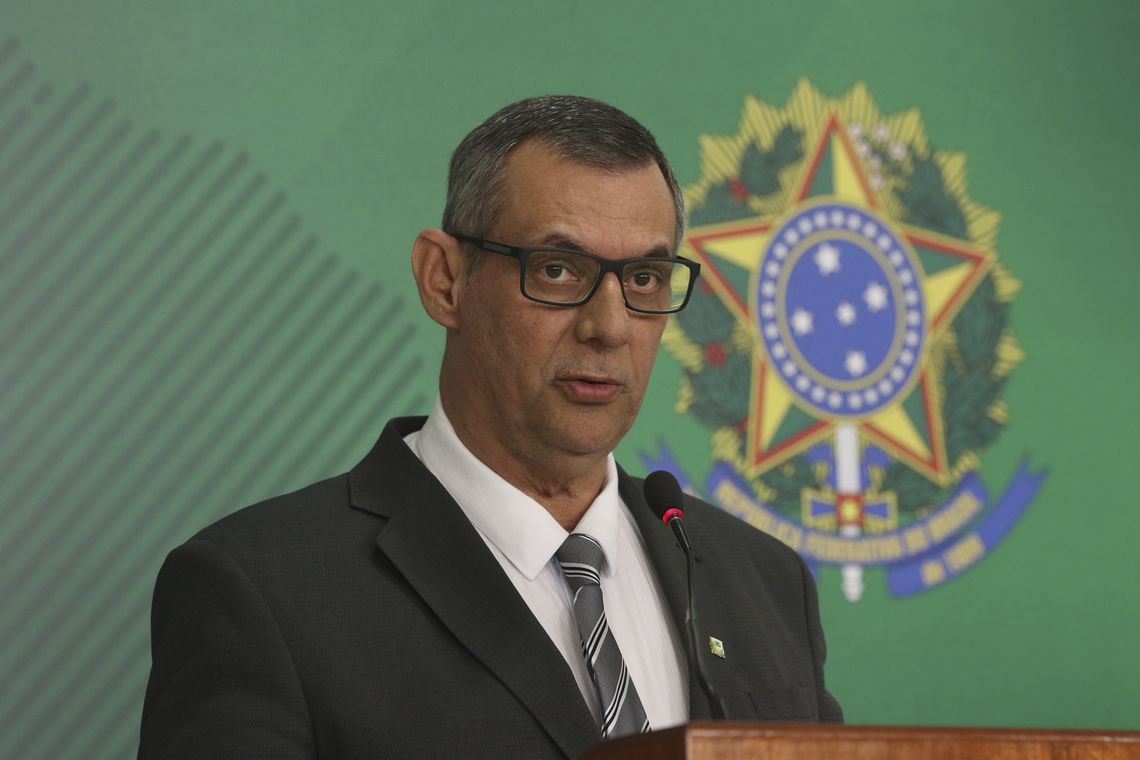 Valter Campanato/Agência Brasil O porta-voz da Presidência da República, Otávio Rêgo Barros, fala à imprensa, no Palácio do Planalto