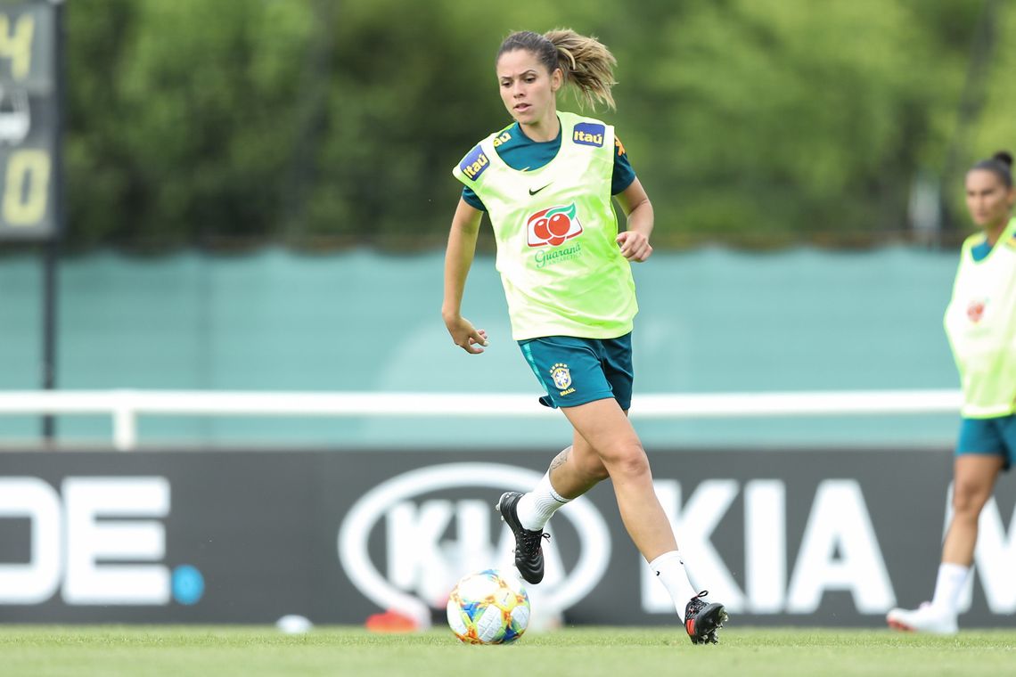Ãrika é cortada por lesão Assessoria/CBF