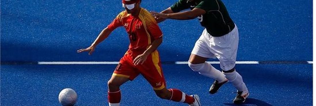 Brasil vence China por 1 a 0 no futebol de cinco Brasil vence China por 1 a 0 no futebol de cinco