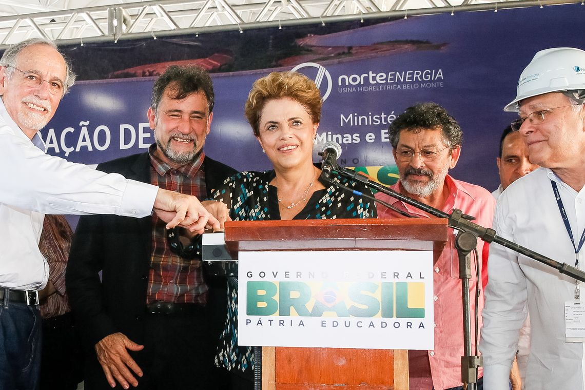 Roberto Stuckert Filho/PR Vitória do Xingu (PA) - Presidenta Dilma Rousseff durante cerimônia de início da operação comercial da Usina Hidrelétrica de Belo Monte (Roberto Stuckert Filho/PR)