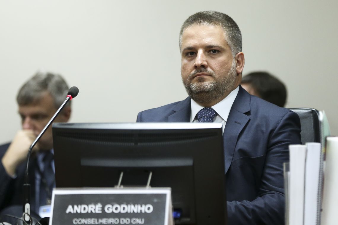 Marcelo Camargo/Agência Brasil Brasília - O novo conselheiro empossado do CNJ André Luis Guimarães Godinho (Marcelo Camargo/Agência Brasil)