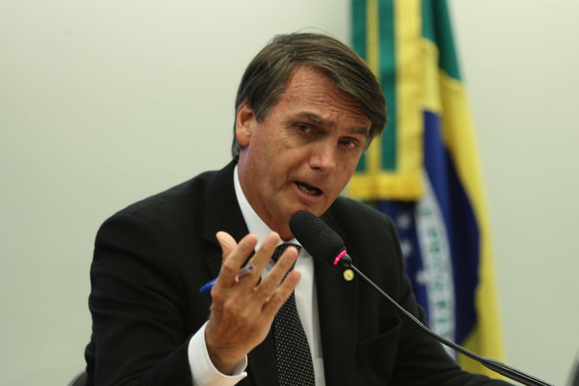 BrasÃ­lia - Conselho de Ãtica rejeita processo contra o deputado Jair Bolsonaro, por elogiar Brilhante Ustra  (Fabio Rodrigues Pozzebom/AgÃªncia Brasil)