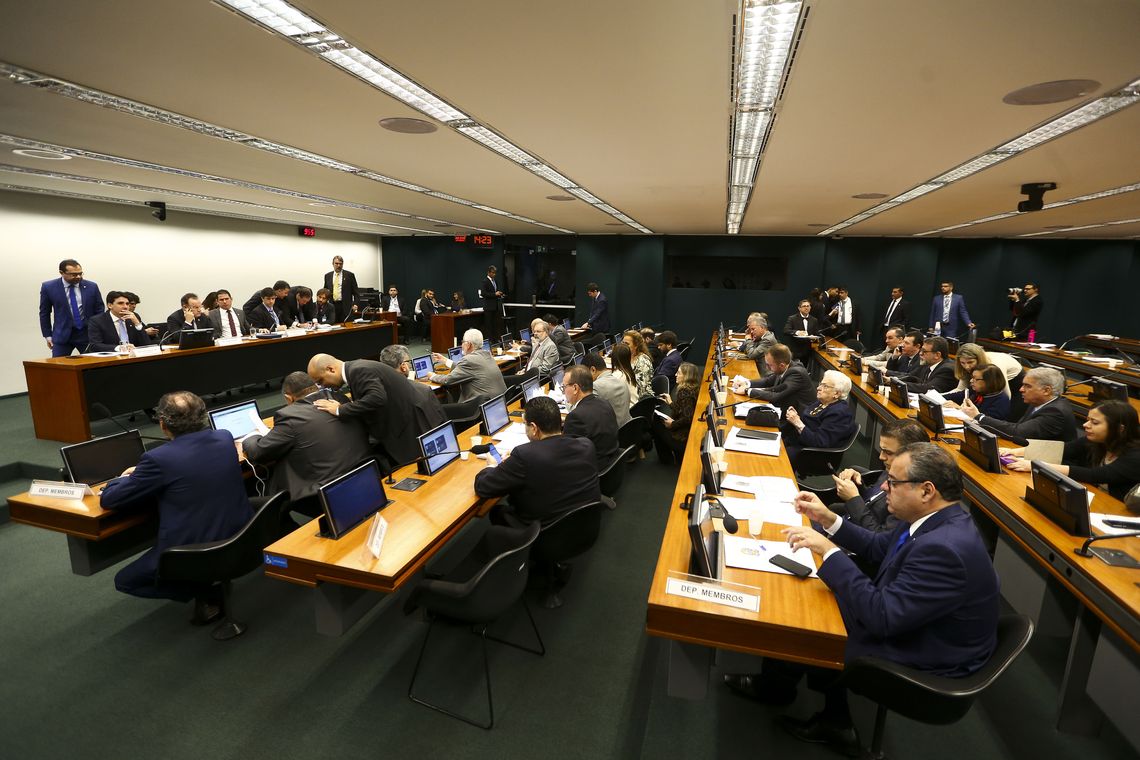 Marcelo Camargo/Agência Brasil A comissão especial da Reforma da Previdência começa a discutir o parecer do relator.