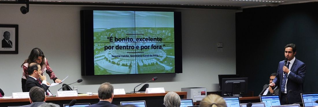 Audiência pública sobre a subutilização dos estádios construídos para a Copa do Mundo