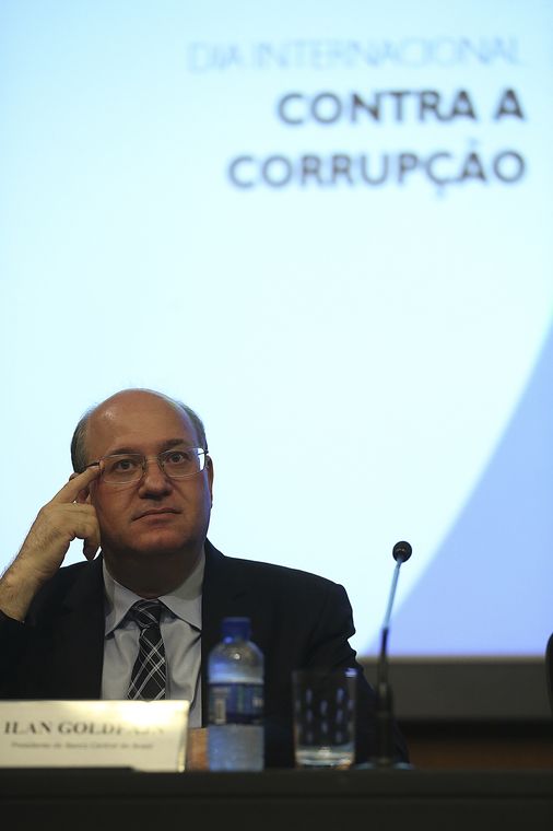 José Cruz/Agência Brasil Brasília - O presidente do Banco Central, Ilan Goldfajn, participa de evento em comemoração ao Dia Internacional Contra a Corrupção (José Cruz/Agência Brasil)
