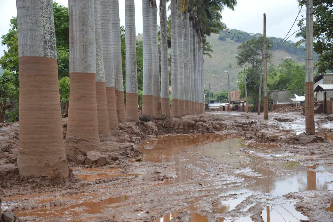Antonio Cruz/ Agência Brasil Barra Longa(MG) - A cidade de Barra Longa/MG, atingida pela enxurrada de lama tóxica proveniente do rompimento da barrragem tenta se recuperar dos transtornos causados pelo incidente (Antonio Cruz/Agência Brasil)
