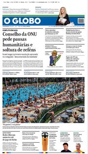 Capa do Jornal O Globo Edição 2023-11-16