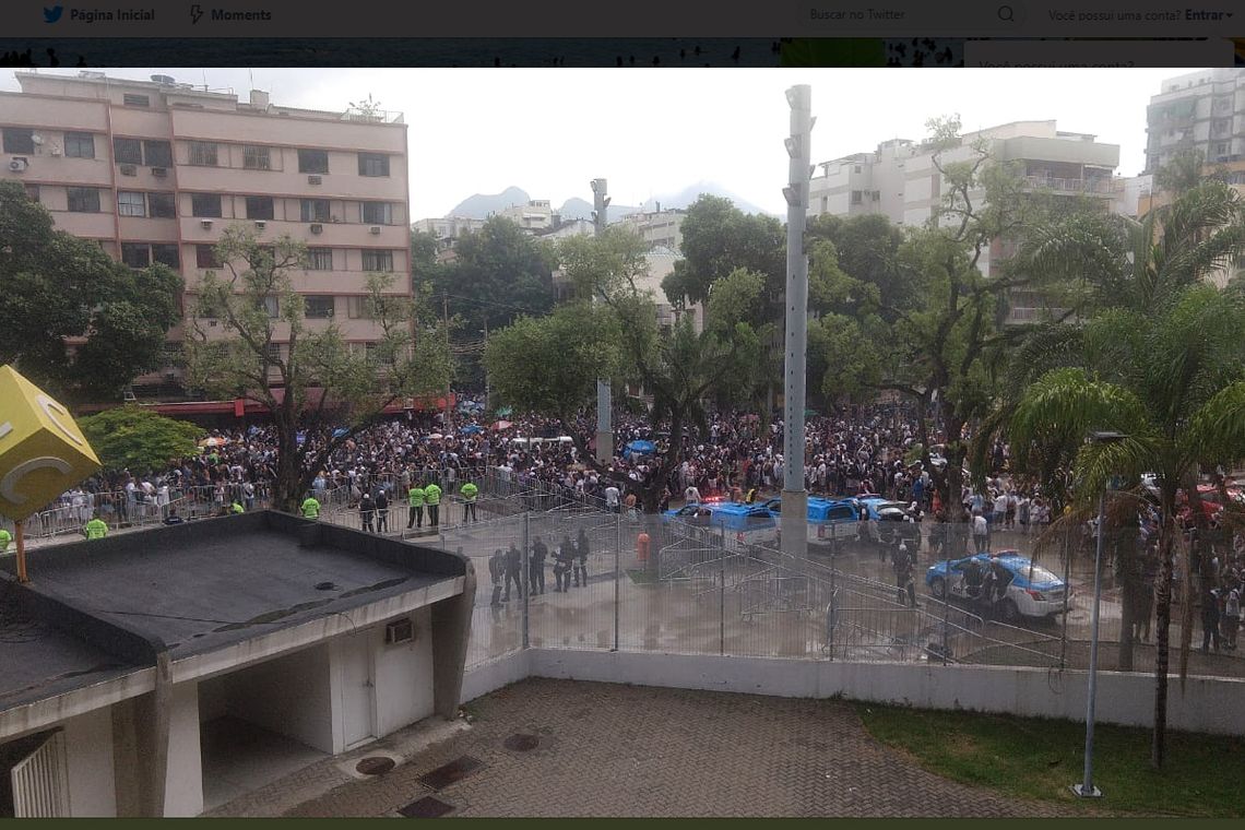 Protesto, Maracanã,