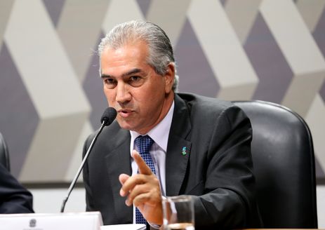 Wilson Dias/Agência Brasil/Agência Brasil Brasília - O governador do Mato Grosso do Sul, Reinaldo Azambuja, participa de audiência pública da Comissão Mista Especial sobre a Lei Kandir (Wilson Dias/Agência Brasil)