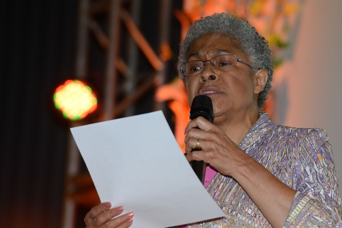 Valter Campanato/Agência Brasil Conferência Nós que acreditamos na liberdade não podemos descansar: lições do feminismo negro, com a conferencista Patrícia Hill Collins, q é socióloga feminista americana (Valter Campanato/Agência Brasil)