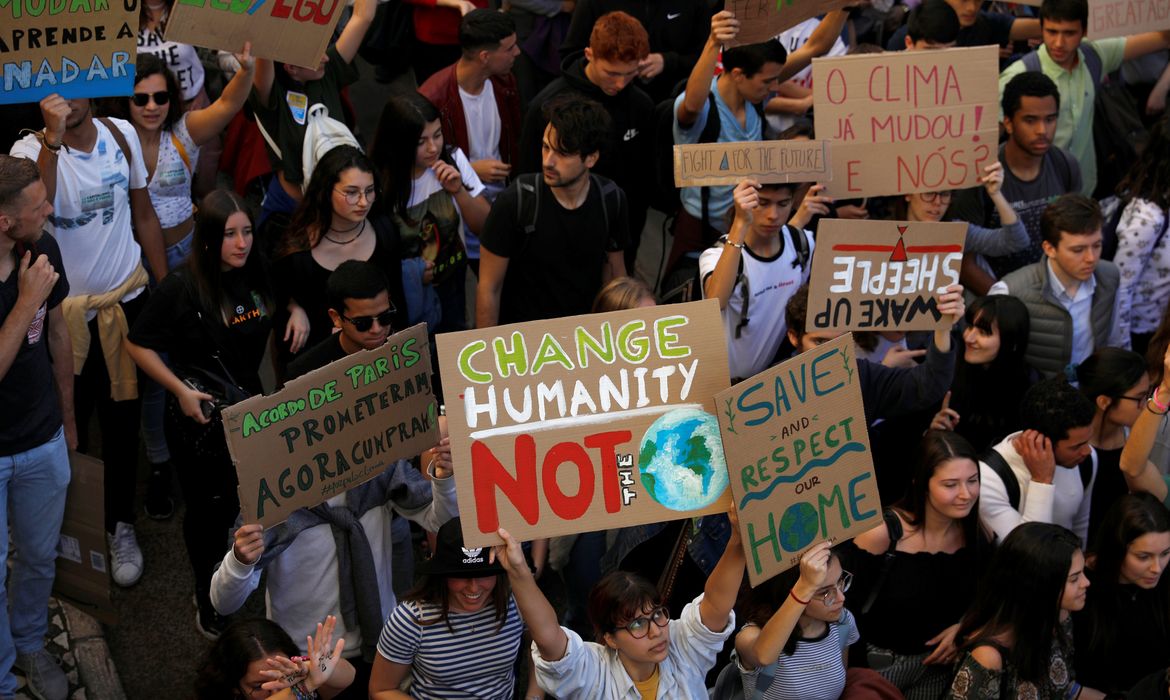  aquecimento global Mudança climática jovens mobilização