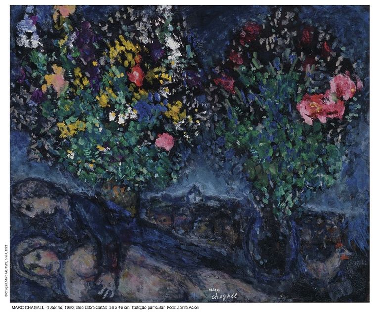 CCBB em SP apresenta exposição dedicada à obra de Marc Chagall - pintura 