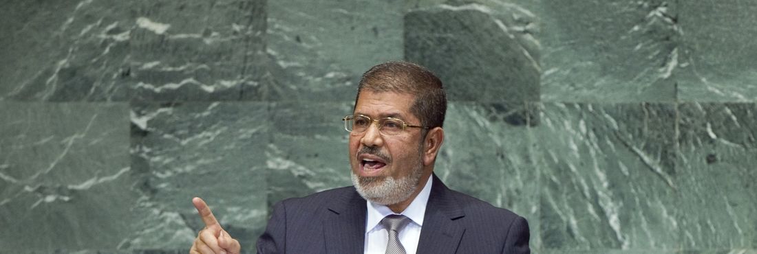 Mohamed Morsi, ex-presidente do Egito, durante a 67ª sessão da Assembleia Geral da ONU