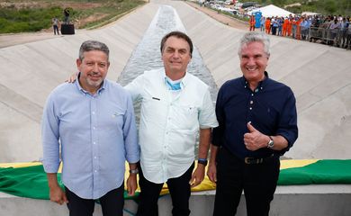 Ato de Inauguração do Canal do Sertão Alagoano. 

