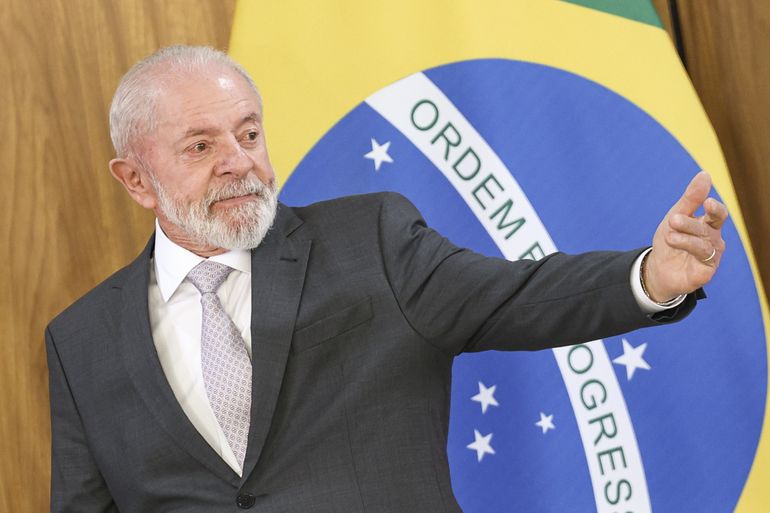 Brasília (DF), 19/02/2025 - O presidente Luiz Inácio Lula da Silva durante entrevista coletiva e cerimônia de assinatura de acordos com Portugal nos setores de saúde, ciência e tecnologia e segurança pública. Foto: Marcelo Camargo/Agência Brasil
