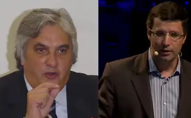 Delcídio do Amaral e André Esteves (Agência Brasil)