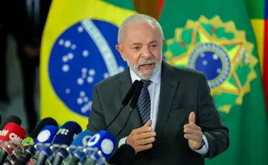 Brasília, (DF) 03/06/2025 - O presidente Luiz Inácio Lula da Silva, fala durante entrevista coletiva com jornalistas no Palácio do Planalto.
Foto: Fabio Rodrigues-Pozzebom/Agência Brasil