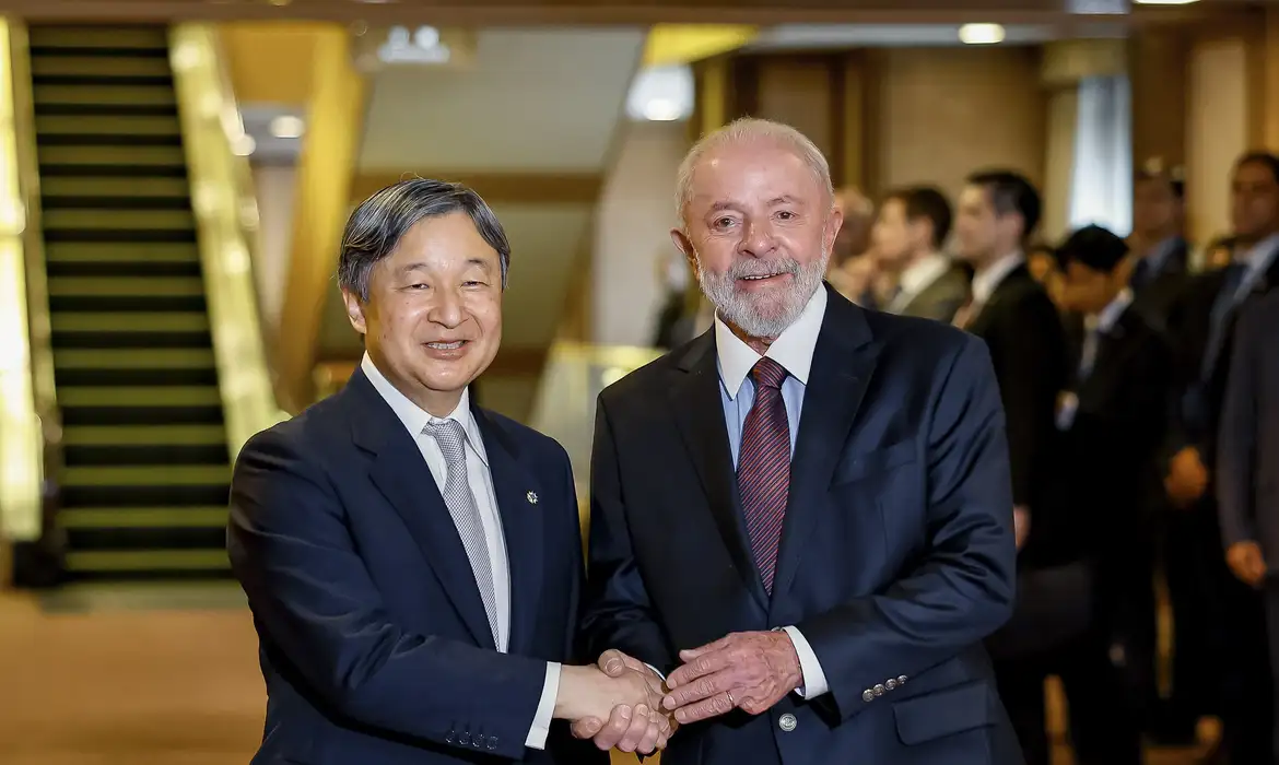 Presidente da República, Luiz Inácio Lula da Silva, durante cerimônia de despedida.
Hotel Imperial, Tóquio - Japão.

Foto: Ricardo Stuckert / PR