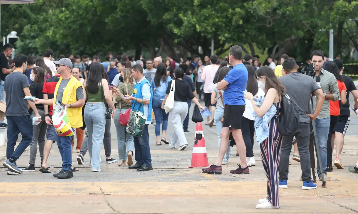 Abertura dos portões, segunda etapa do Exame Nacional do Ensino Médio (Enem) 2022.